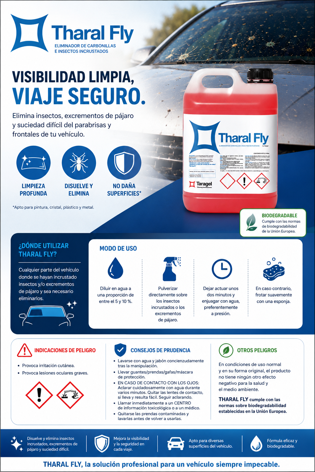 THARAL FLY Eliminador Insectos - Imagen 3