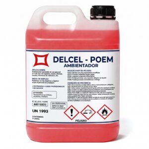 DELCEL POEM | Ambientador Profesional Concentrado de Larga Duración para Vehículos e Interiores