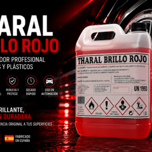 Brillo neumáticos gomas salpicaderos THARAL