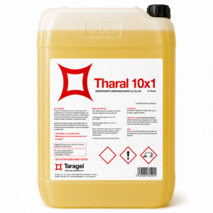 THARAL 10X1 Alcalino | Desengrasante Concentrado Profesional para Industria, Talleres y Automoción