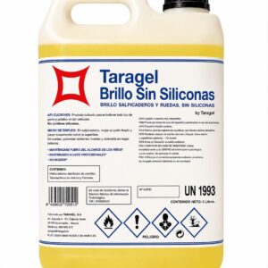 THARAL “Sin siliconas” Brillo neumáticos gomas y salpicaderos